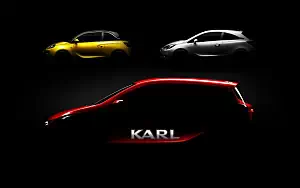 Cars wallpapers Opel Karl - 2015