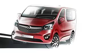 Cars wallpapers Opel Vivaro Combi - 2014