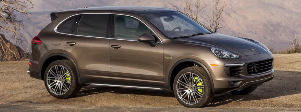 Cars desktop wallpapers Porsche Cayenne S E-Hybrid US-spec - 2015 - Cars desktop wallpapers