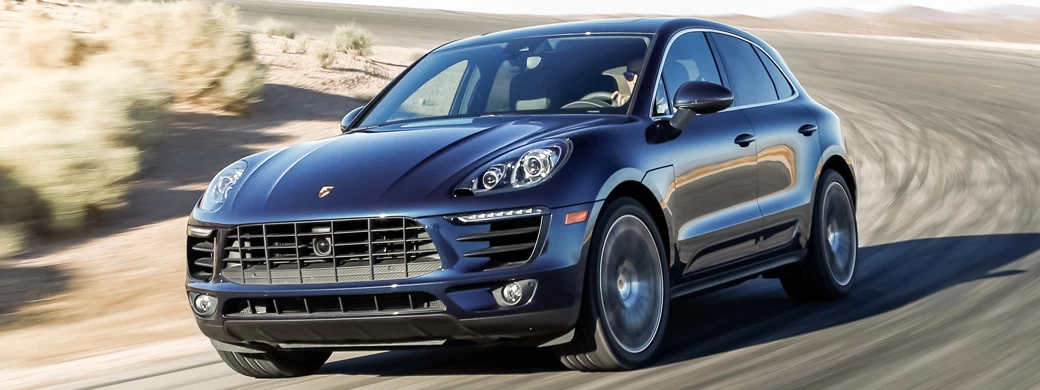 Cars desktop wallpapers Porsche Macan S US-spec - 2014 - Cars desktop wallpapers