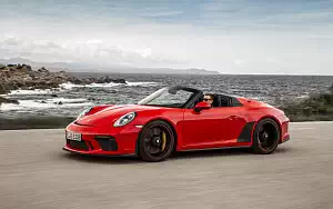 Cars wallpapers Porsche 911 Speedster (Guards Red) - 2019