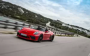 Cars wallpapers Porsche 911 Speedster (Guards Red) - 2019