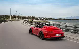 Cars wallpapers Porsche 911 Speedster (Guards Red) - 2019