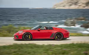 Cars wallpapers Porsche 911 Speedster (Guards Red) - 2019