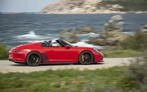 Cars wallpapers Porsche 911 Speedster (Guards Red) - 2019