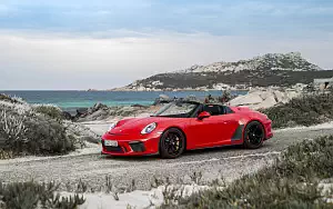 Cars wallpapers Porsche 911 Speedster (Guards Red) - 2019