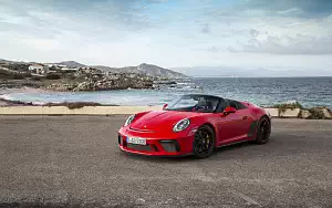 Cars wallpapers Porsche 911 Speedster (Guards Red) - 2019