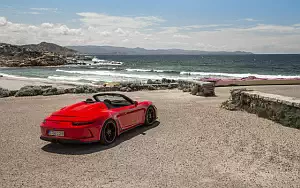 Cars wallpapers Porsche 911 Speedster (Guards Red) - 2019