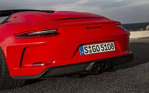 Cars wallpapers Porsche 911 Speedster (Guards Red) - 2019