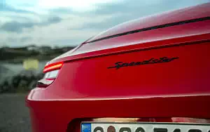 Cars wallpapers Porsche 911 Speedster (Guards Red) - 2019