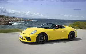 Cars wallpapers Porsche 911 Speedster (Racing Yellow) - 2019