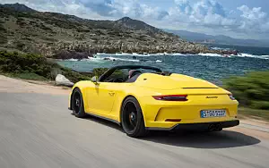 Cars wallpapers Porsche 911 Speedster (Racing Yellow) - 2019