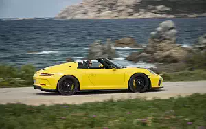 Cars wallpapers Porsche 911 Speedster (Racing Yellow) - 2019