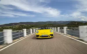 Cars wallpapers Porsche 911 Speedster (Racing Yellow) - 2019