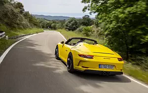 Cars wallpapers Porsche 911 Speedster (Racing Yellow) - 2019