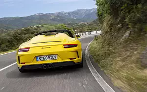 Cars wallpapers Porsche 911 Speedster (Racing Yellow) - 2019