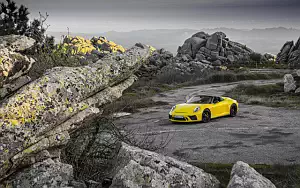 Cars wallpapers Porsche 911 Speedster (Racing Yellow) - 2019