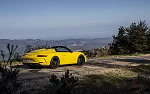 Cars wallpapers Porsche 911 Speedster (Racing Yellow) - 2019