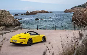 Cars wallpapers Porsche 911 Speedster (Racing Yellow) - 2019