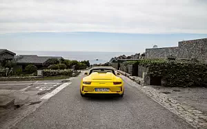 Cars wallpapers Porsche 911 Speedster (Racing Yellow) - 2019