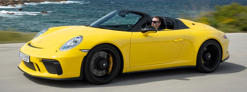 Cars wallpapers Porsche 911 Speedster (Racing Yellow) - 2019 - Car wallpapers