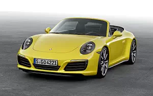 Cars wallpapers Porsche 911 Carrera 4S Cabriolet - 2015