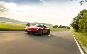 Cars wallpapers Porsche 911 Carrera Coupe (Guards Red) - 2019