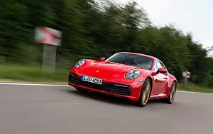 Cars wallpapers Porsche 911 Carrera Coupe (Guards Red) - 2019