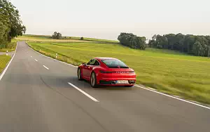 Cars wallpapers Porsche 911 Carrera Coupe (Guards Red) - 2019