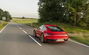 Cars wallpapers Porsche 911 Carrera Coupe (Guards Red) - 2019