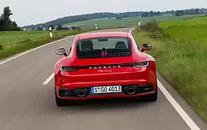 Cars wallpapers Porsche 911 Carrera Coupe (Guards Red) - 2019