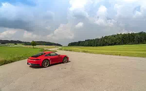 Cars wallpapers Porsche 911 Carrera Coupe (Guards Red) - 2019