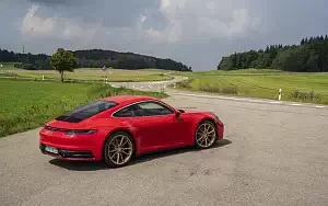 Cars wallpapers Porsche 911 Carrera Coupe (Guards Red) - 2019