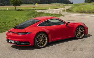Cars wallpapers Porsche 911 Carrera Coupe (Guards Red) - 2019