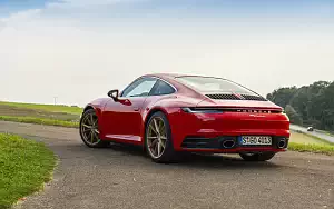 Cars wallpapers Porsche 911 Carrera Coupe (Guards Red) - 2019
