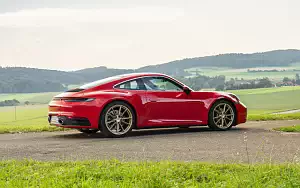 Cars wallpapers Porsche 911 Carrera Coupe (Guards Red) - 2019