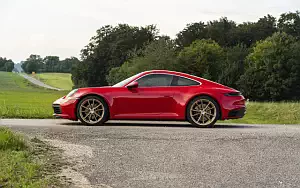 Cars wallpapers Porsche 911 Carrera Coupe (Guards Red) - 2019