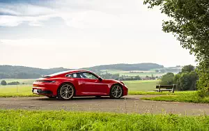 Cars wallpapers Porsche 911 Carrera Coupe (Guards Red) - 2019