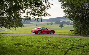 Cars wallpapers Porsche 911 Carrera Coupe (Guards Red) - 2019
