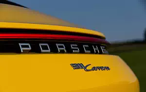Cars wallpapers Porsche 911 Carrera Coupe (Racing Yellow) - 2019