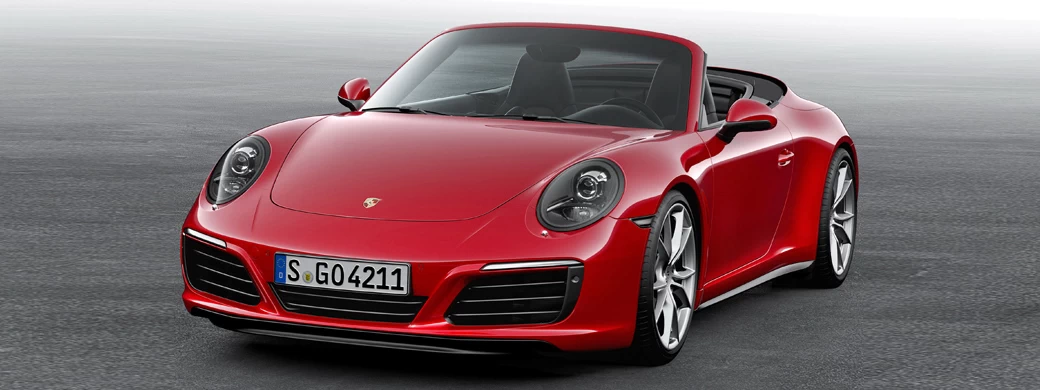 Cars wallpapers Porsche 911 Carrera 4 Cabriolet - 2015 - Car wallpapers