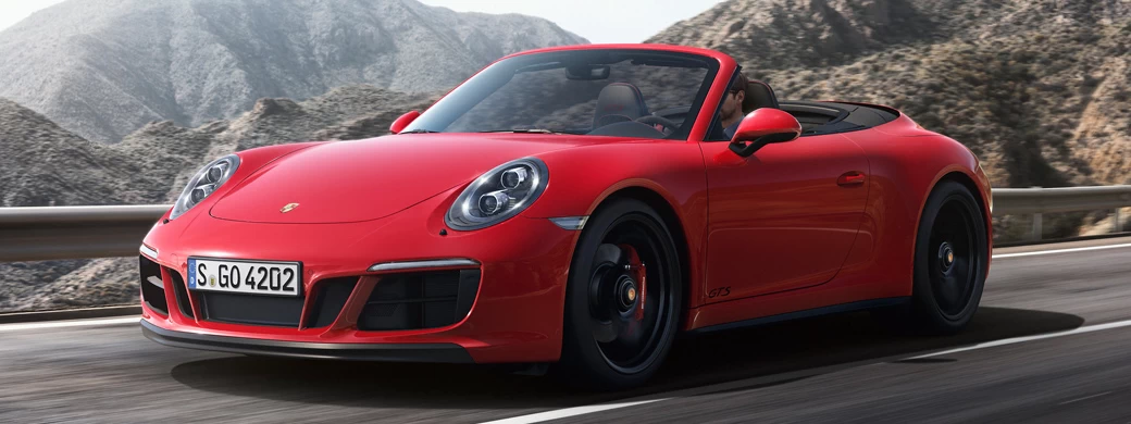 Cars wallpapers Porsche 911 Carrera 4 GTS Cabriolet - 2017 - Car wallpapers