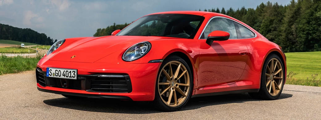 Cars wallpapers Porsche 911 Carrera Coupe (Guards Red) - 2019 - Car wallpapers