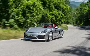 Cars wallpapers Porsche Boxster Spyder - 2015