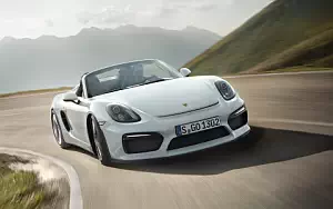 Cars wallpapers Porsche Boxster Spyder - 2015