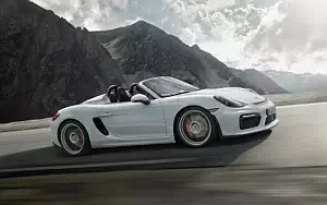 Cars wallpapers Porsche Boxster Spyder - 2015