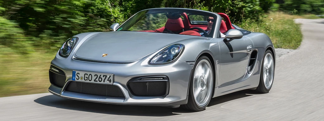 Cars wallpapers Porsche Boxster Spyder - 2015 - Car wallpapers