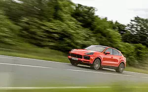 Cars wallpapers Porsche Cayenne Coupe (Lava Orange) - 2019