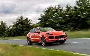 Cars wallpapers Porsche Cayenne Coupe (Lava Orange) - 2019