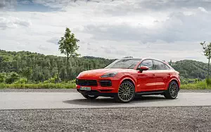 Cars wallpapers Porsche Cayenne Coupe (Lava Orange) - 2019